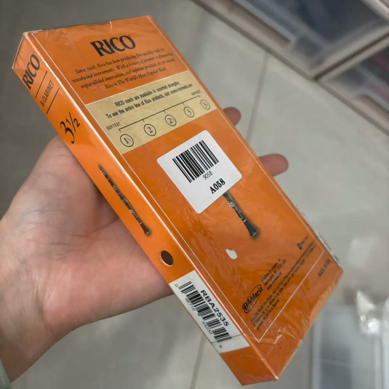 Bb Eb Bass clarinet reeds rico - Musical Instrument Reed のレビューと価格
