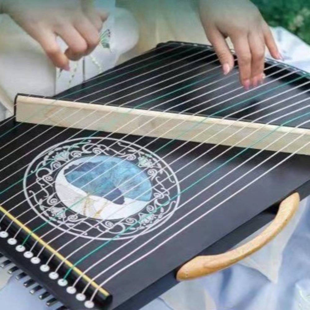 Wooden 21-string Mini Guzheng  - Musical Instrument Guzheng のレビューと価格