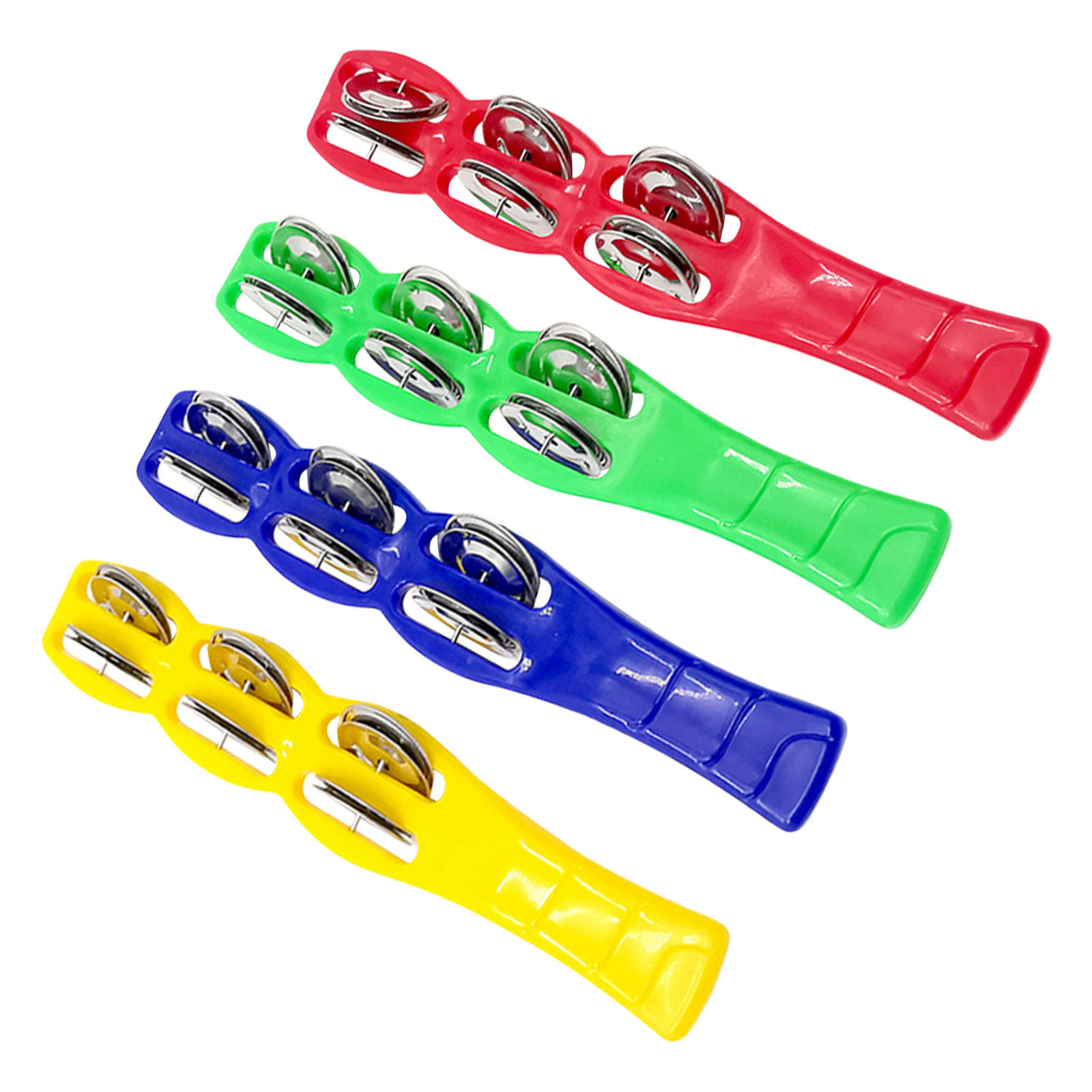 4Pcs Jingle Sticks Tambourine  - Musical Instrument I Play のレビューと価格