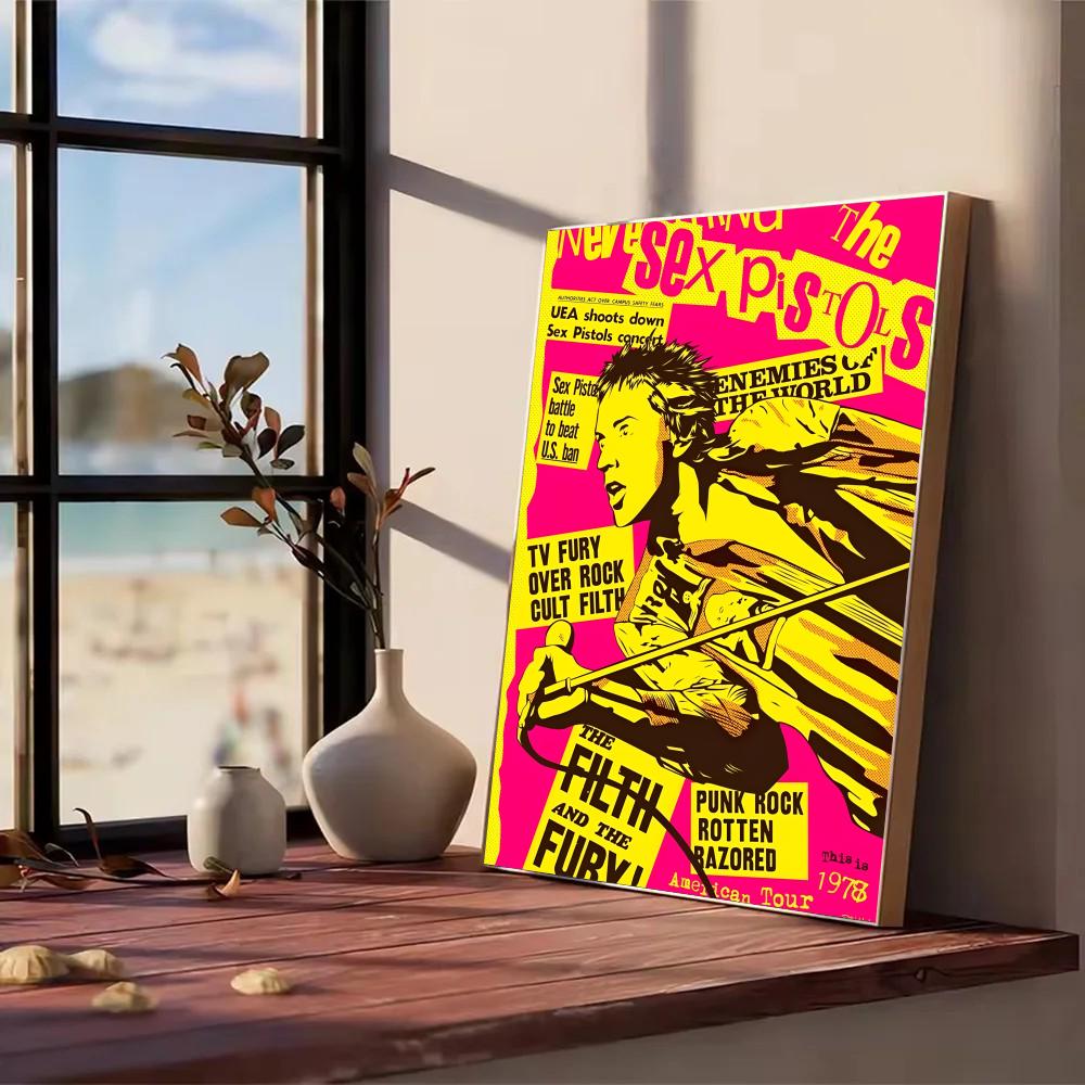 Rock Band S-Sex pistols Poster - Musical Instrument Poster のレビューと価格