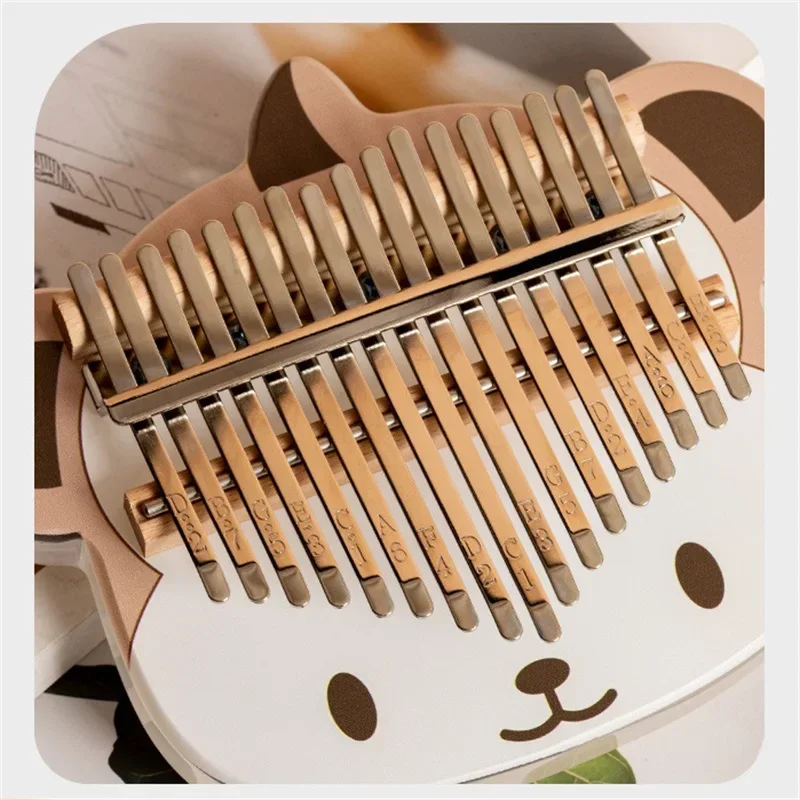 Cute Animal Kalimba Mbira 17 K - Musical Instrument Kit のレビューと価格