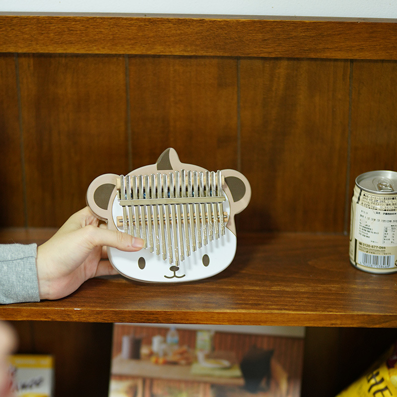 Cute Animal Kalimba Mbira 17 K - Musical Instrument Kit のレビューと価格