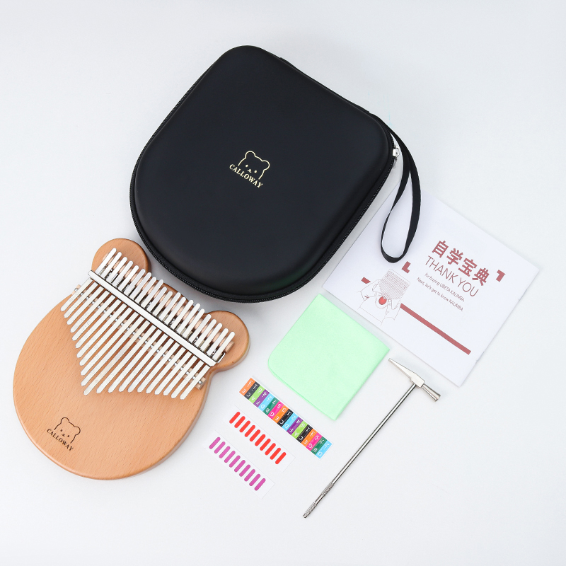 17 21 Keys Kalimba Thumb Piano - Musical Instrument Kit のレビューと価格