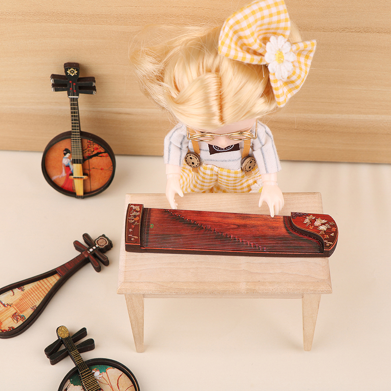 1/12 Dollhouse Pipa Guzheng Gu - Musical Instrument Guzheng のレビューと価格