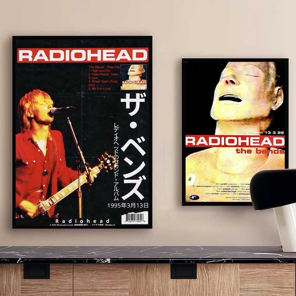 Rock Band Characters Radiohead - Musical Instrument Poster のレビューと価格