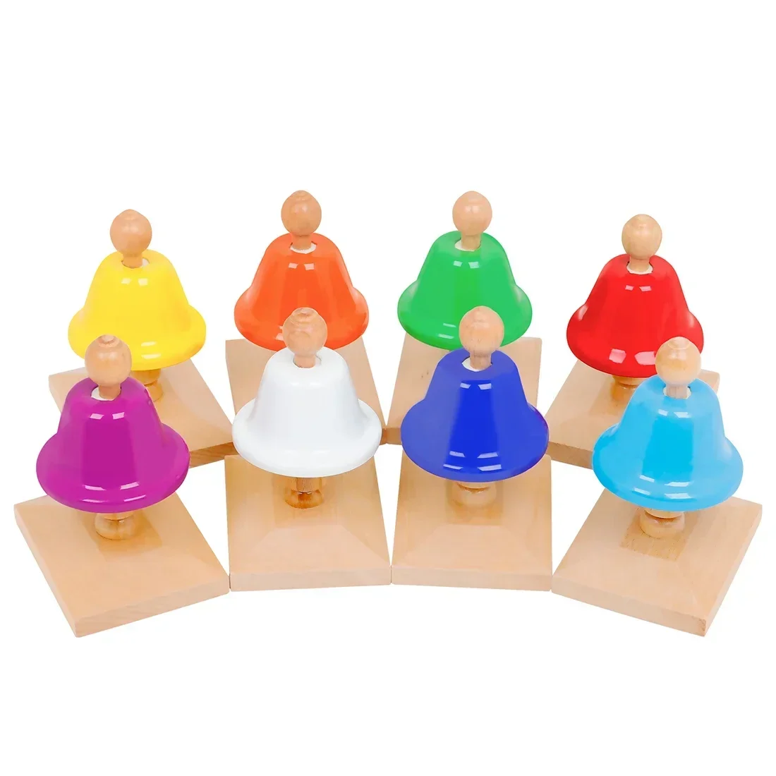8 Note Hand Bell Wind Desk Mus - Musical Instrument Mallet のレビューと価格