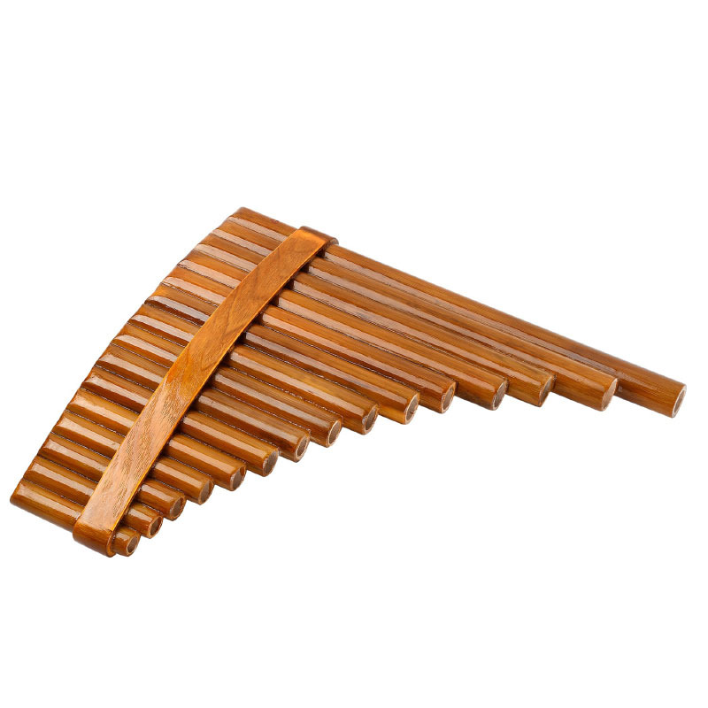 15 Pipe G Key Flute Pan Folk M - Musical Instrument Pipe のレビューと価格