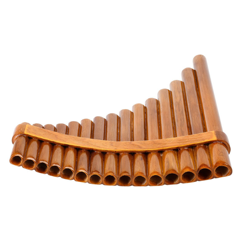 15 Pipe G Key Flute Pan Folk M - Musical Instrument Pipe のレビューと価格