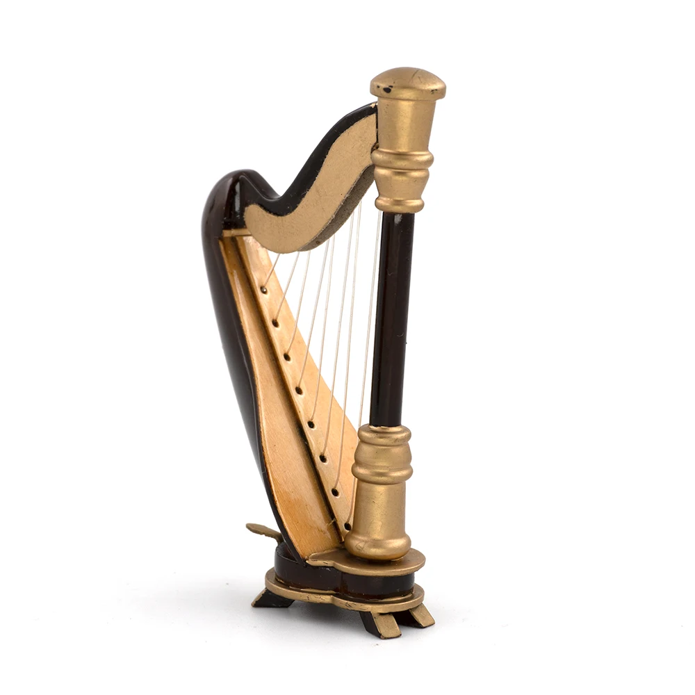 Miniature Wooden Harp Model Mi - Musical Instrument I Play のレビューと価格