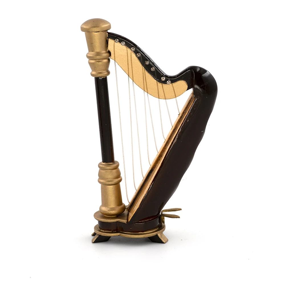Miniature Wooden Harp Model Mi - Musical Instrument I Play のレビューと価格