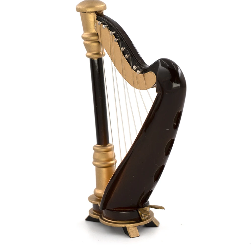 Miniature Wooden Harp Model Mi - Musical Instrument I Play のレビューと価格