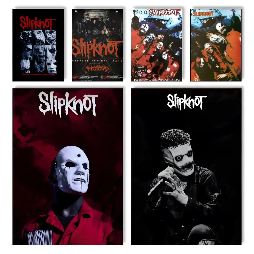 S-Slipknot Rock Roll Band Retr - Musical Instrument Poster のレビューと価格
