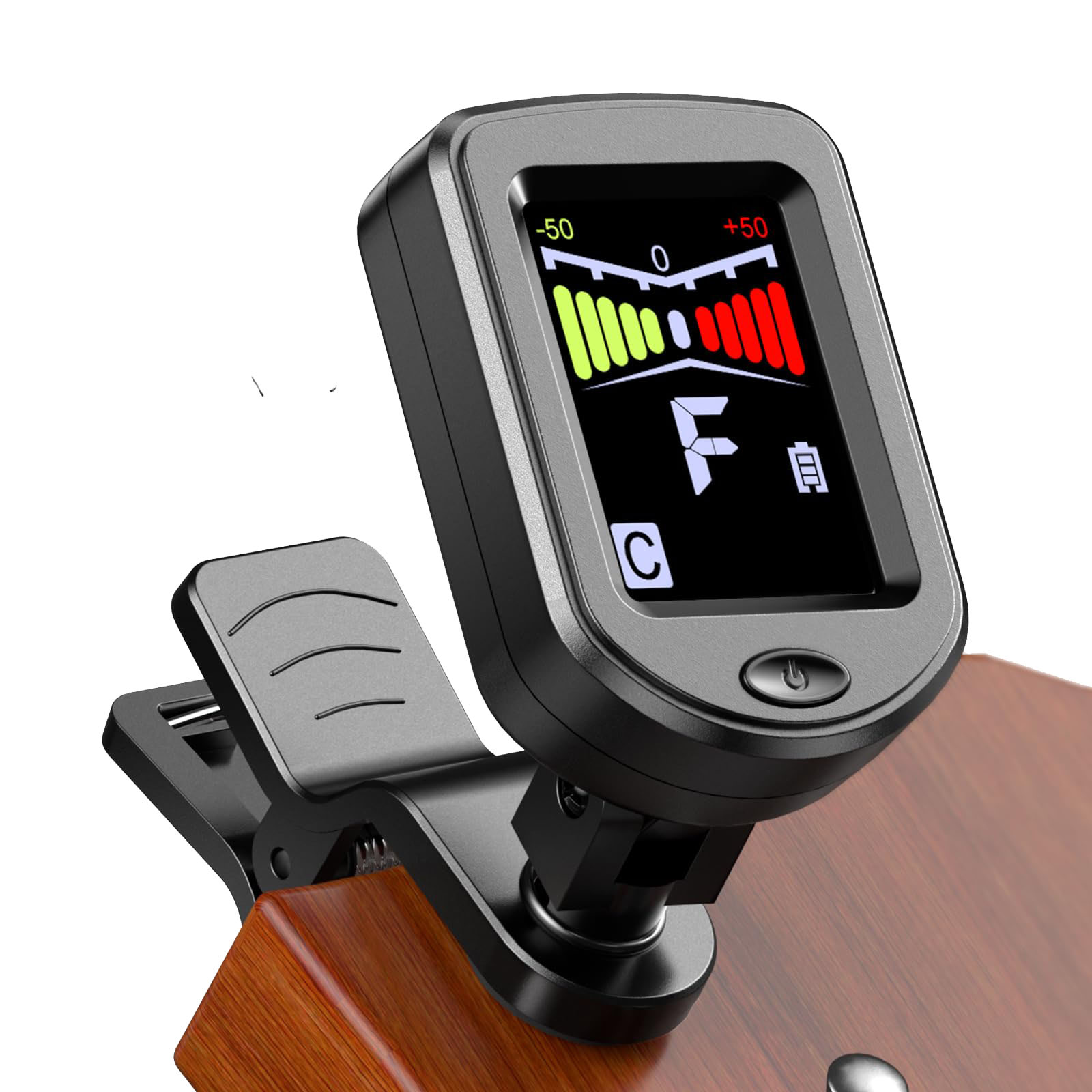 Clip-On Guitar Tuner with Regu - Musical Instrument Art のレビューと価格