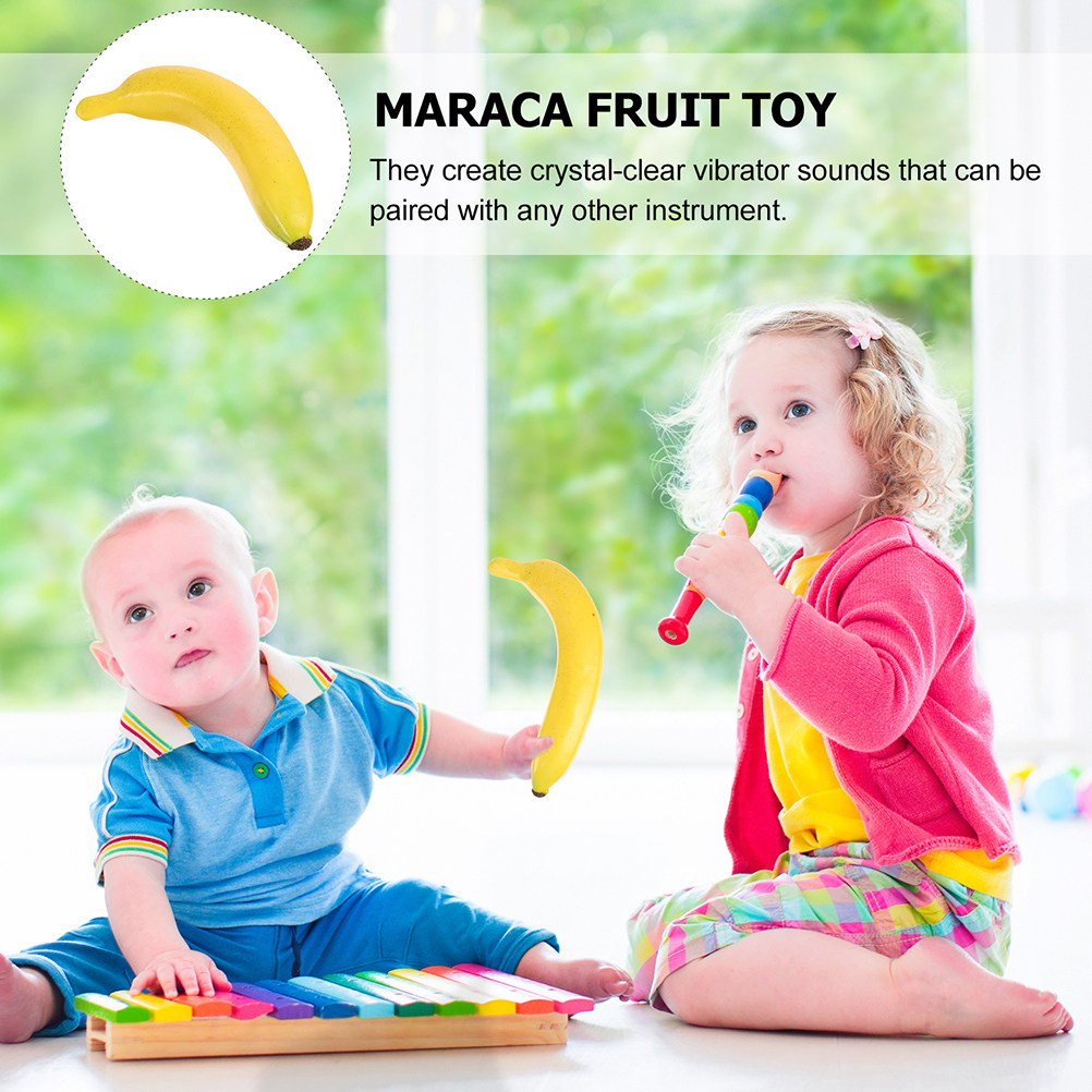 3Pcs Simulation Fruit Sand Sha - Musical Instrument I Play のレビューと価格