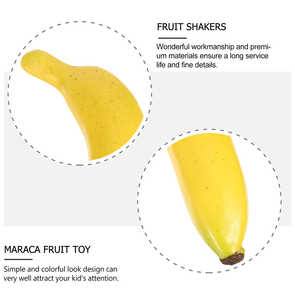3Pcs Simulation Fruit Sand Sha - Musical Instrument I Play のレビューと価格